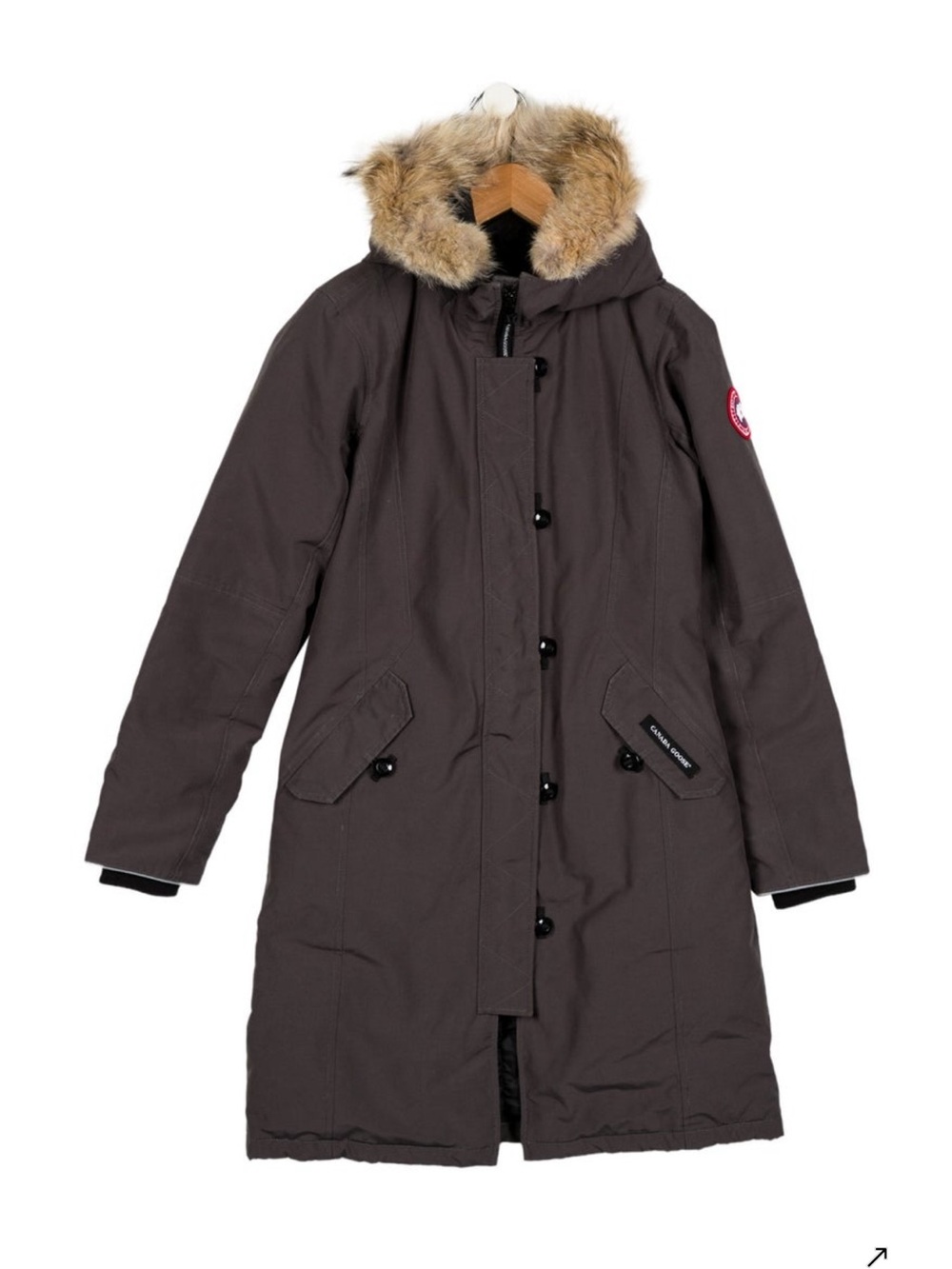 Grey Canada Goose - Youth Brittania Parka